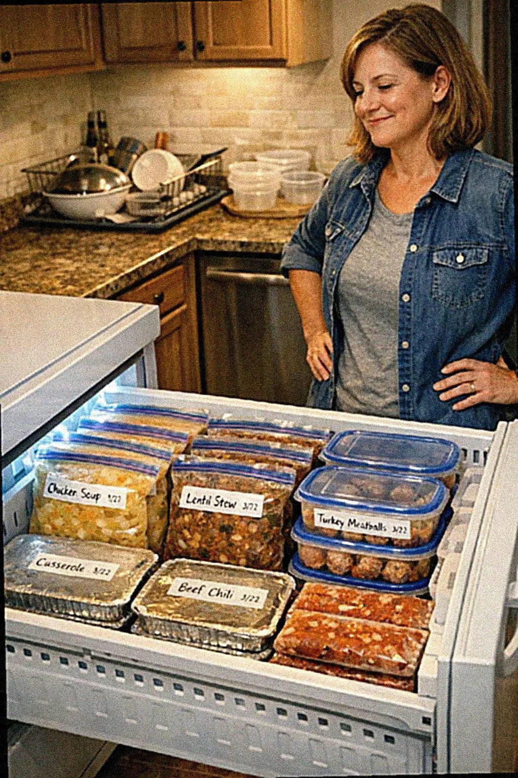 Caregiver Freezer Meal Plan: One Weekend