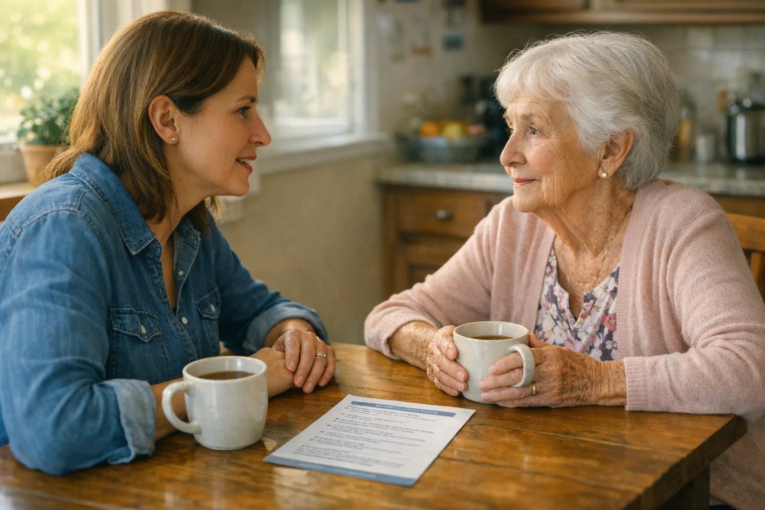 Talk to Aging Parents About Kitchen Help