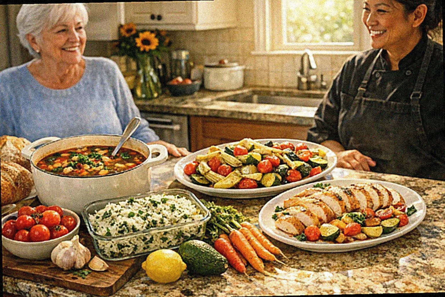 Fresh Senior Meal Prep in the Bay Area