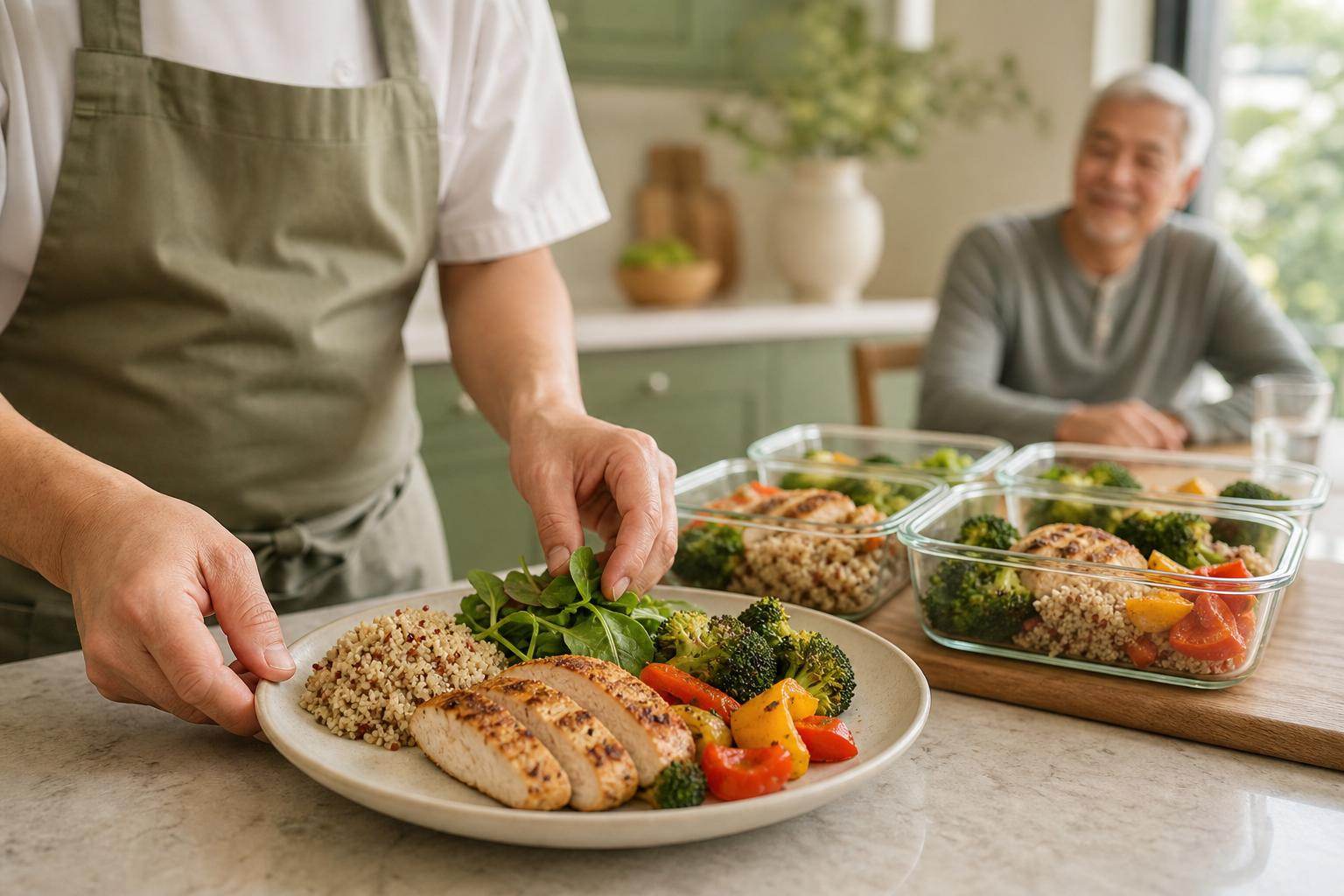 Diabetic Meals for Seniors: Delivery Services vs. an In-Home Chef