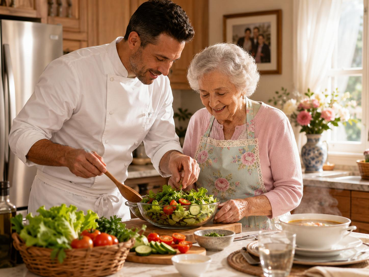 Cooking for an Aging Parent in the Bay Area