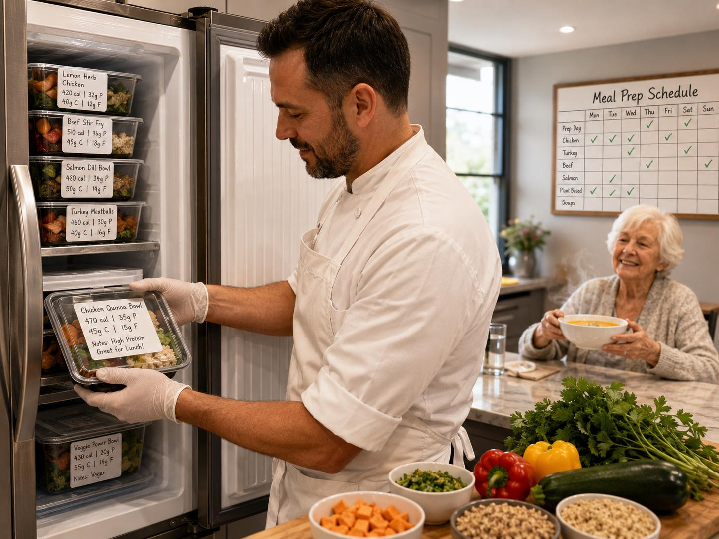 Freezer Meal Prep for Seniors in the Bay Area