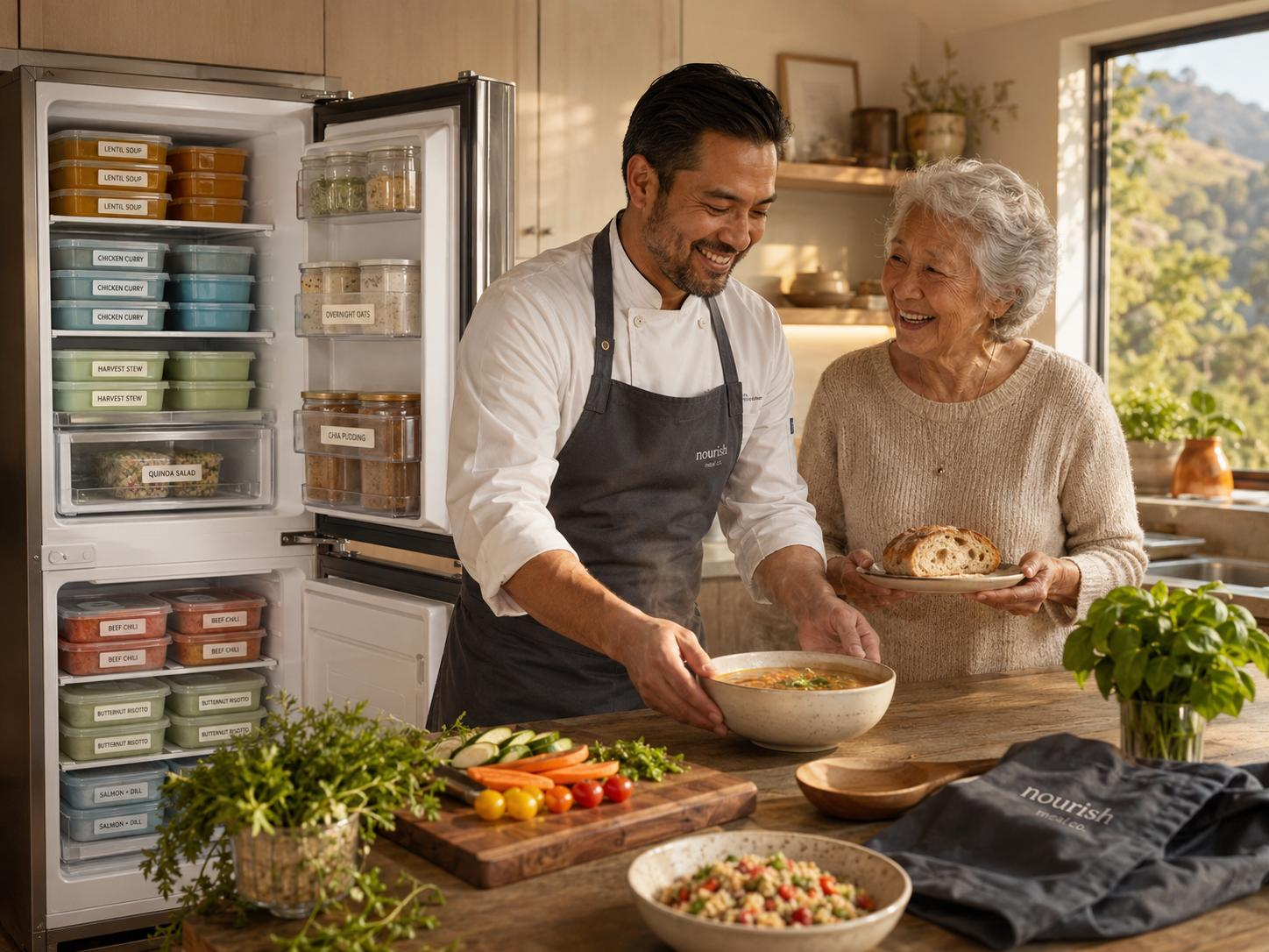 Meals for Elderly Parents in the Bay Area — From $349/Week