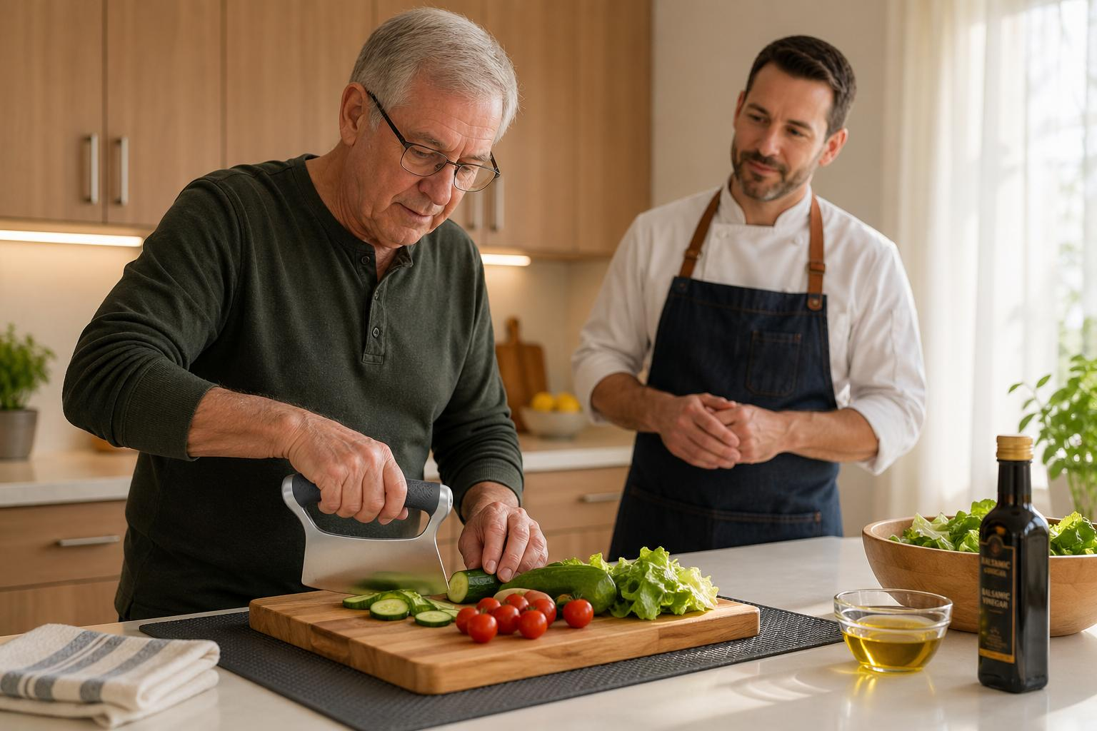 Tremor-Adapted Cooking in the Bay Area