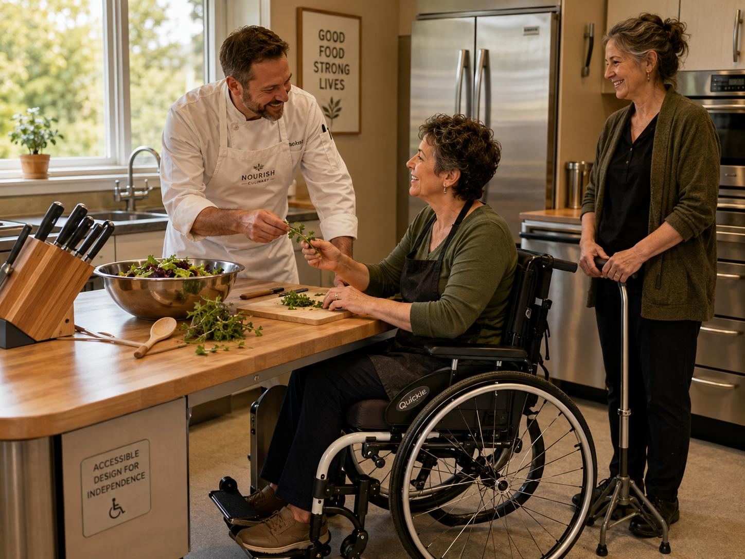 Wheelchair-Accessible Cooking and Meal Prep in the Bay Area